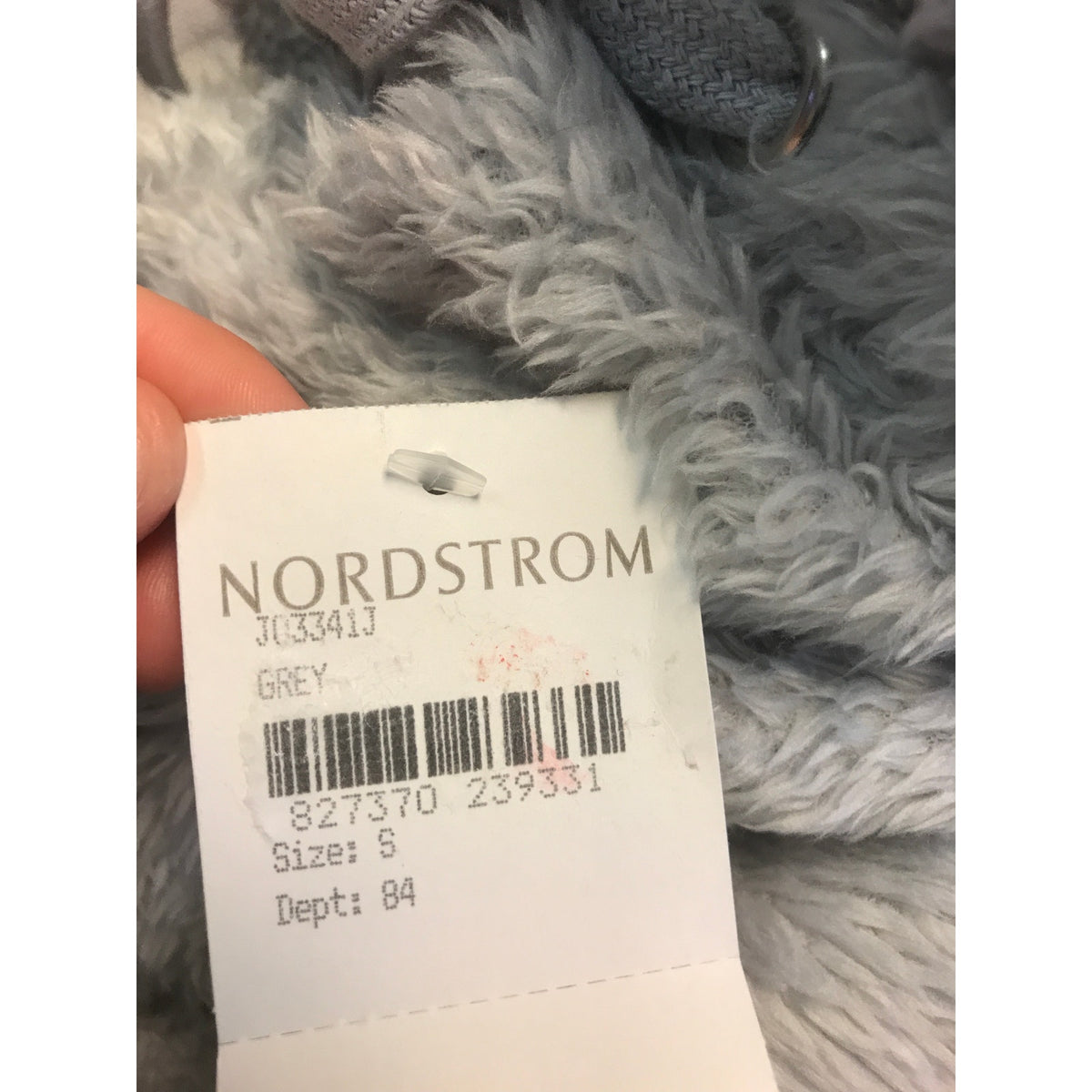 Love by Design NWT Grey Hooded Fleece Jacket Long Sleeves Small