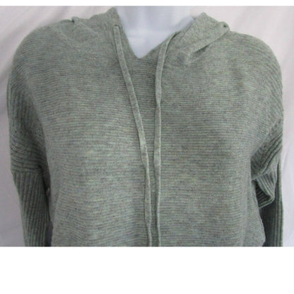 Wit & Wisdom Sweater Small Cactus Water Green NEW Hoodie Hi-Low Hem Oversize