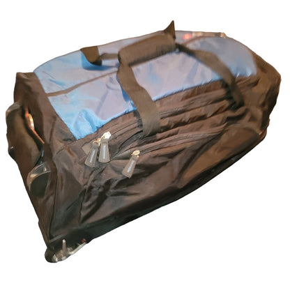 Sigg Large Rolling suitcase duffel shoulder strap LUGGAGE  bag Travel 2 Piece