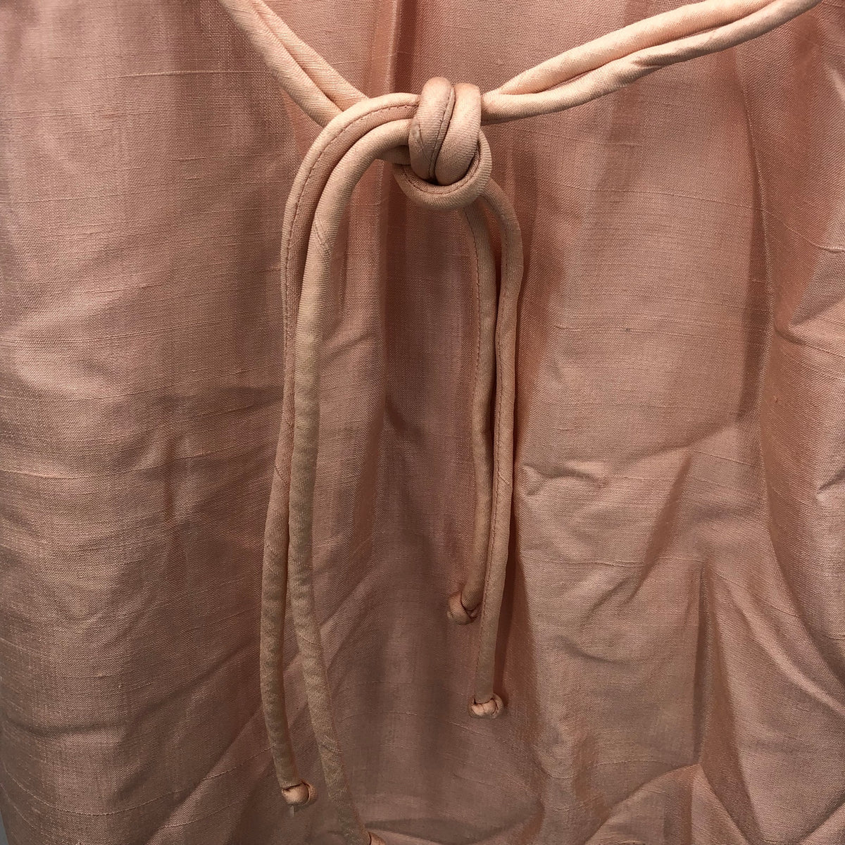 Mancini Women Short Sleeve Tie Waist Mini Dress Back Zip Pink Sz 16