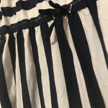 NWT Ralph Lauren Cinched Waist Long Dress Striped Size Small (7)