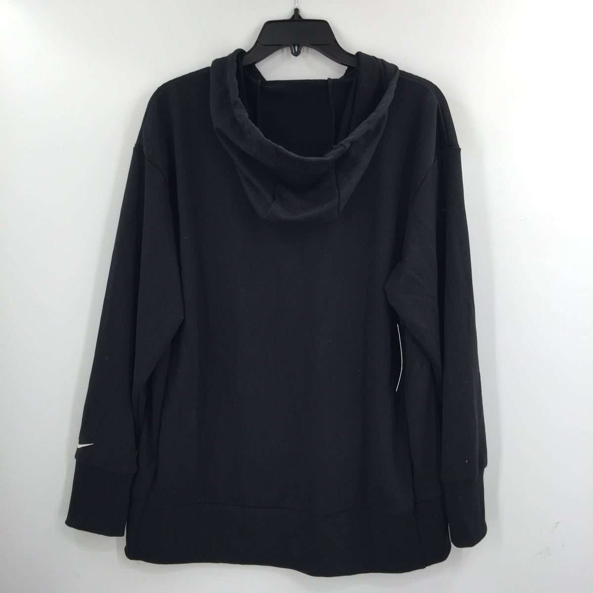 Nike Dri-FIT Get Fit Training Pullover Hoodie Long Sleeve Black Size Medium