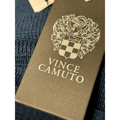 Vince Camuto NWT Button-shoulder Colorblocked Sweater In Cool Dusk Size Medium