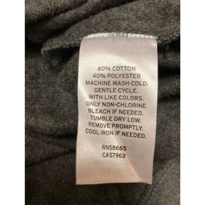14th & Union Women's Top Small Charcoal Heather Grey/Gray NEW Peplum Hem Sweater