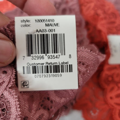 Jenni All Over Lace Pretty Sissy Thong Underwear 3Pack Size XXLarge