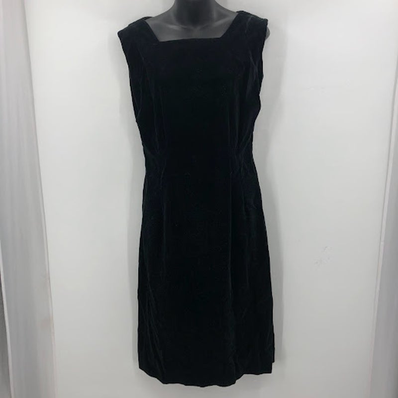 50s 2 pc set bolero jacket sleeveless dress Handmade VINTAGE small/medium velvet