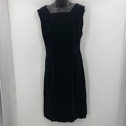 50s 2 pc set bolero jacket sleeveless dress Handmade VINTAGE small/medium velvet