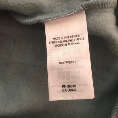 Lucky Brand Rose Logo Fleece Lined Sweatshirt XS Long Sleeve Graphic Shirt Layer