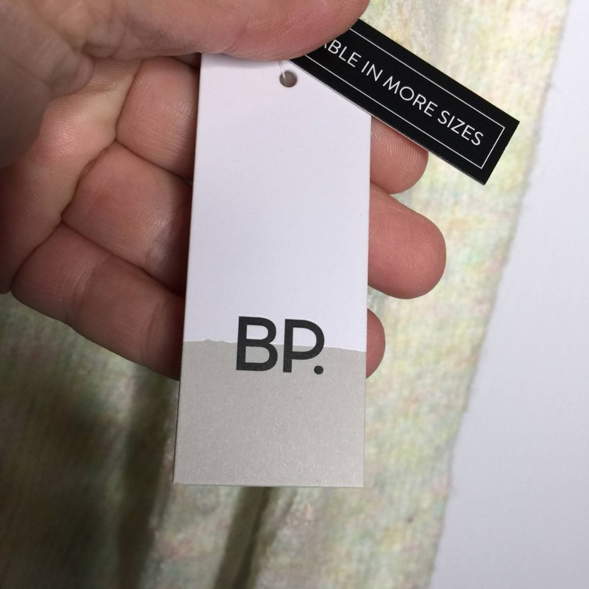 BP Marl Pullover Sweater Crew Neck Long Sleeve NEW SMALL confetti multicolor