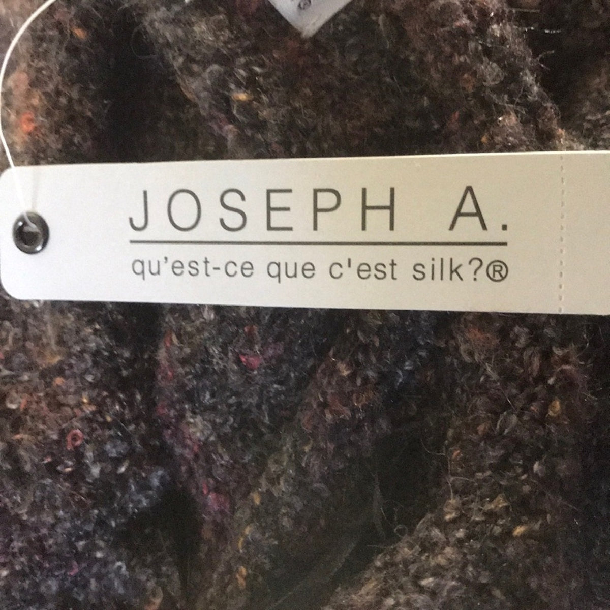 Joseph A NEW Confetti Knit Long Cardigan Size Medium