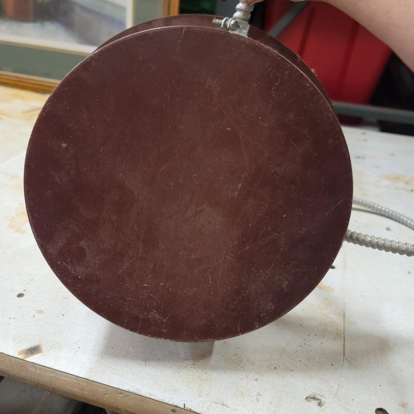 Round hard wired Ceiling speakers SECONDHAND SANDIES