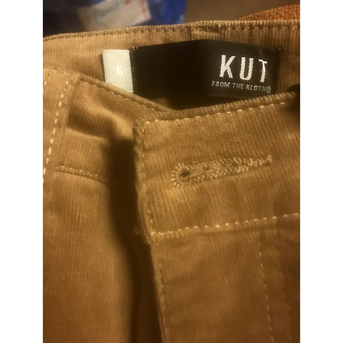 KUT NWT Diana Relaxed Fit Skinny Jeans In Swamp Size 6