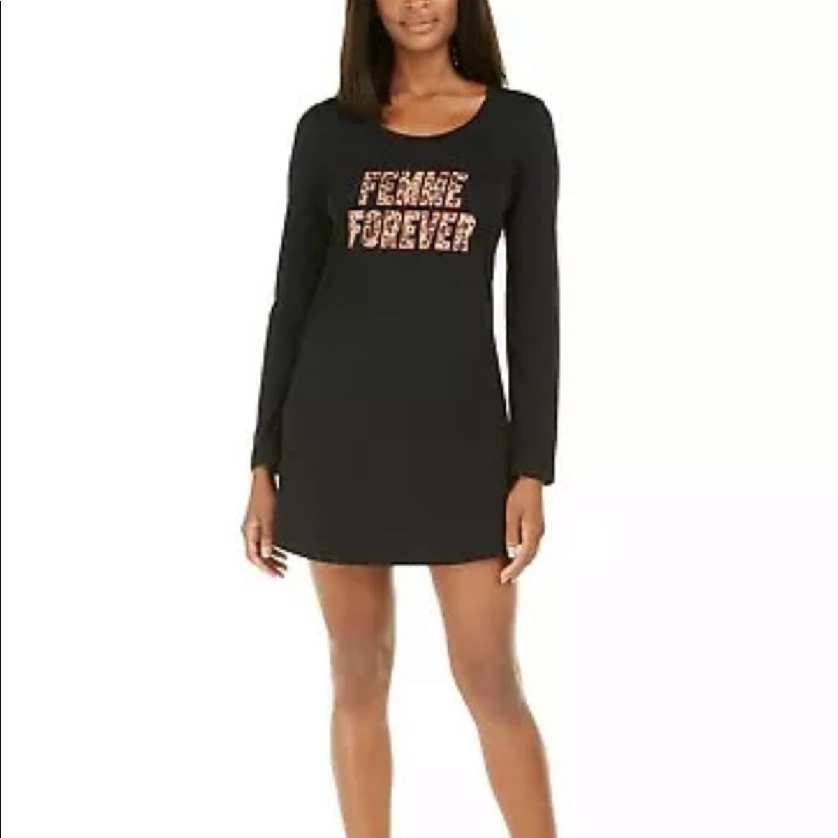 Jenni Leopard NEW Sleep Shirt/Sock Set extra Small pajamas Pj's Femme Forever