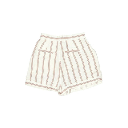 Joie NWT Carvel Striped Shorts High Rise Porcelain White Size 4