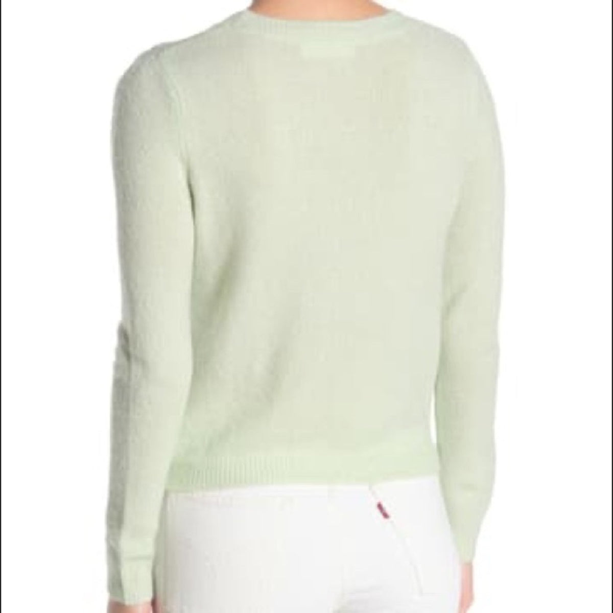 Elodie NWT Sage Lightweight Crew Neck Sweater XS