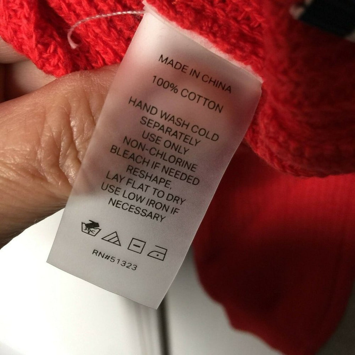 Court & Rowe Pullover Sweater Red Stripe Sporty Belle Noel Medium Cotton NEW