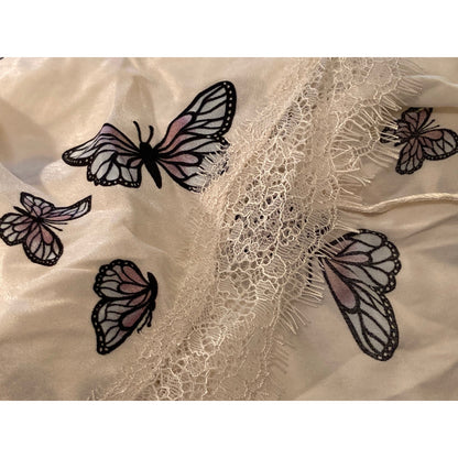 BP. Elastic Drawstring Waist Lounge Pants XS/Extra Small Butterfly Print NWT