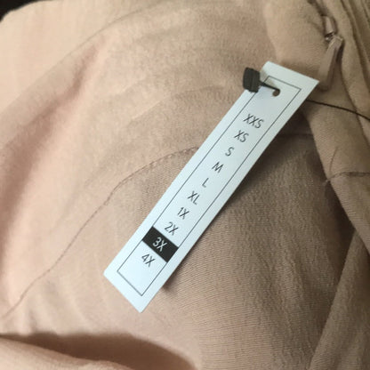 Leith NWT Tan Taupe Pocket Easy Cropped Pants 3X