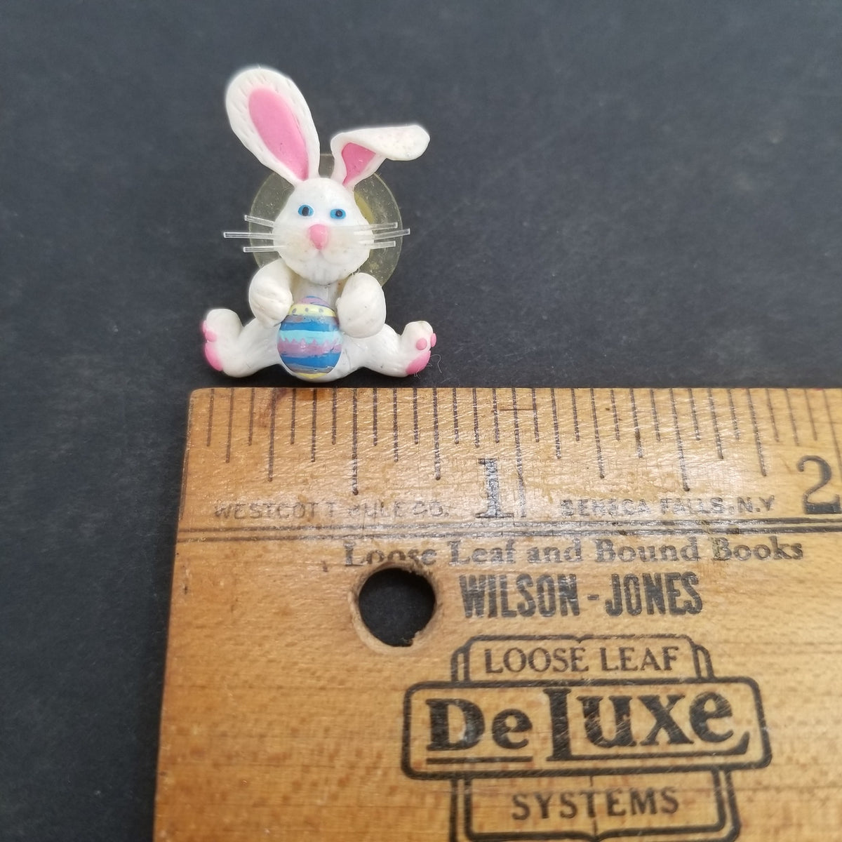 Vintage Plastic Single Easter Bunny Post Earring Jewelry Replacement