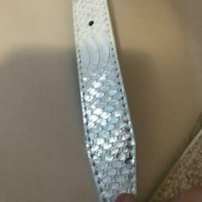 NWT DKNY Faux Snake Skin Print Adjustable Belt