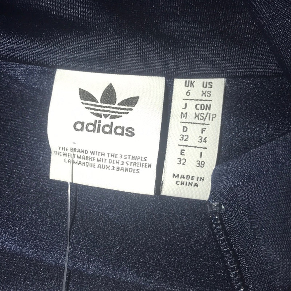 Adidas NEW Classic FireBird Primeblue Navy Jacket XS Estra Small