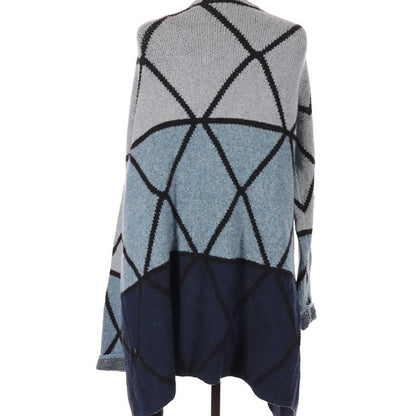 Joseph A. Cardigan Sweater Long sleeve Color block Size Small