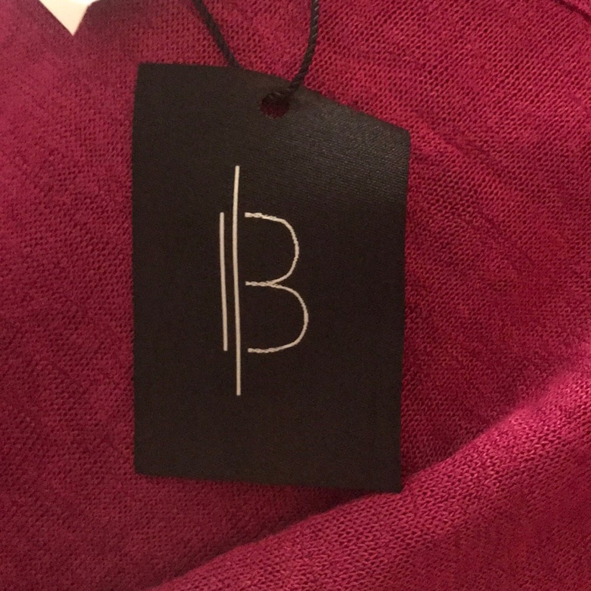 NWT Bobeau Ella Flutter Sleeve Scoop Neck Top Oversize Small
