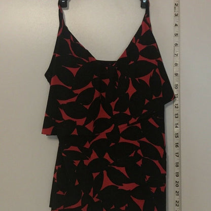 Magicsuit Petal Pusher V Neck Tankini Top Soft Bra Swimwear Swimsuit size 8