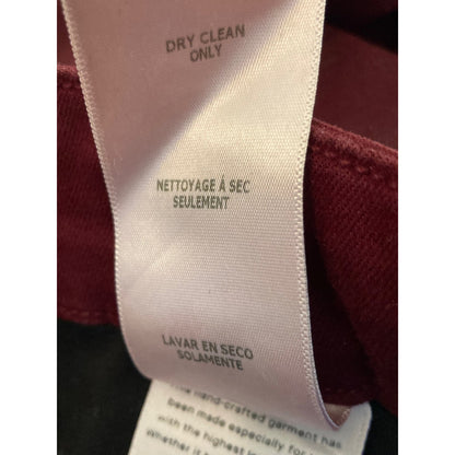 Good American Skinny Sculpting Super Stretch Jeans Sz 6/28 in Burgundy NWT
