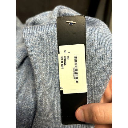 CYRUS NWT Cowl Neck Sweater Denim Baby Blue Size XL