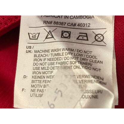 Adidas Climawarm Pullover Drawstring Graphic Hoodie Size Medium Red NWT