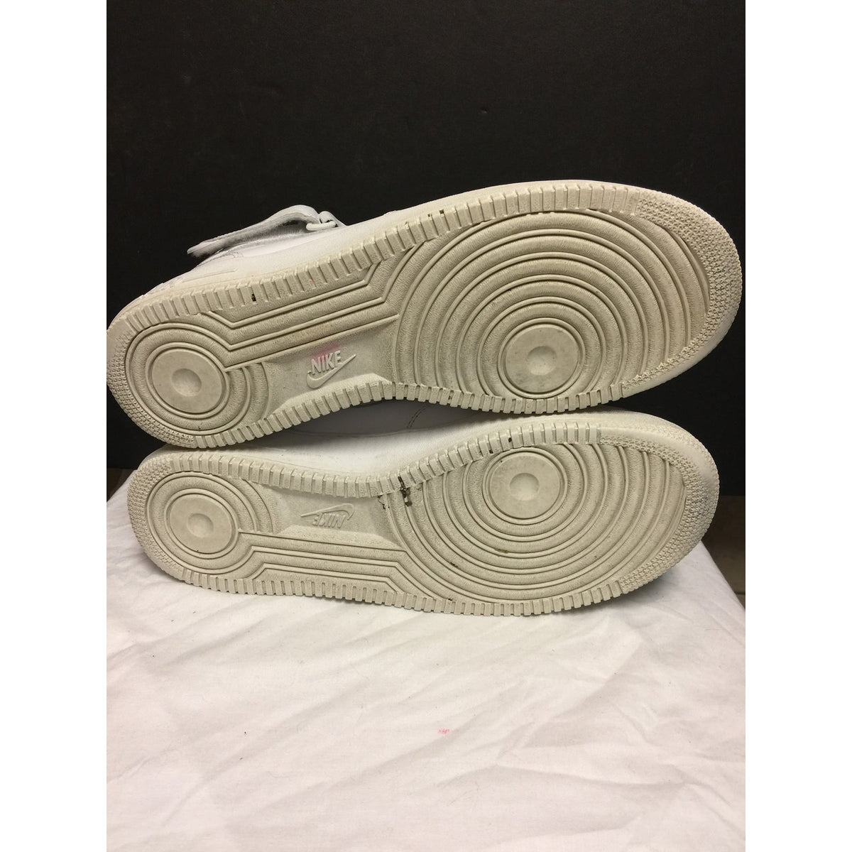 Nike Air Force 1 Mid Top 315123-111 White Basketball Sneakers SZ 13 2018