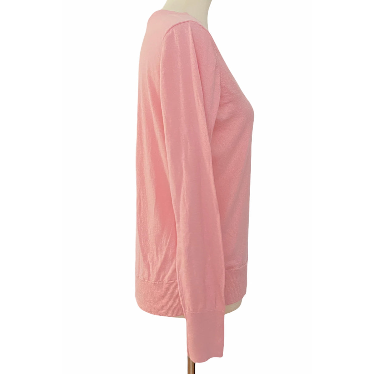 Halogen Faux Wrap Long Sleeve Pullover Sweater Size XL / Extra Large Pink NWT