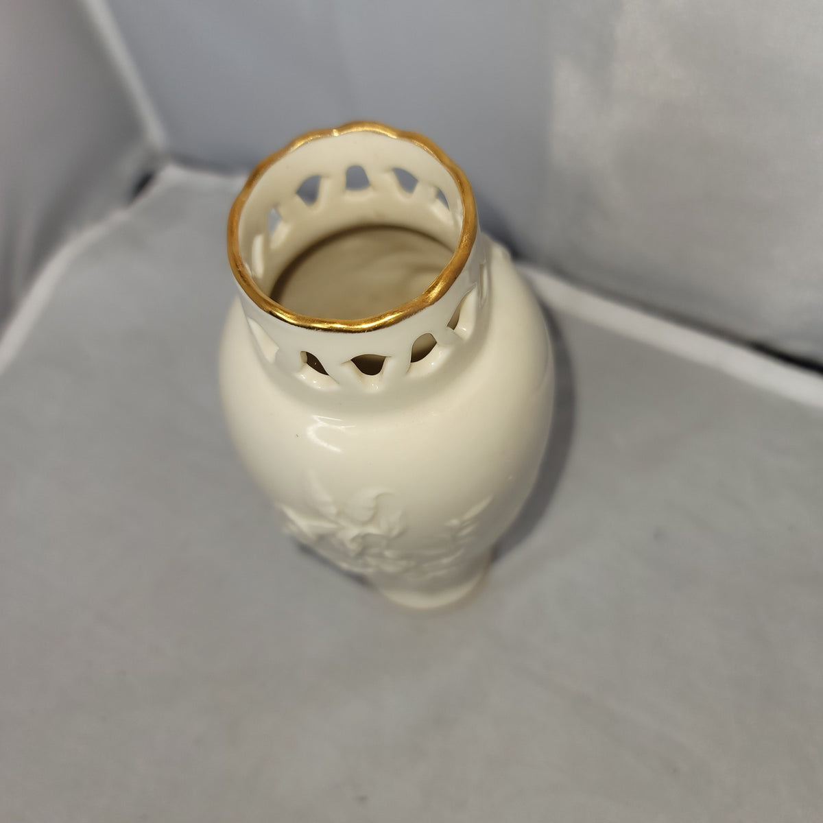 Lenox Vase of Orchid Grace 1990 Limited Edition