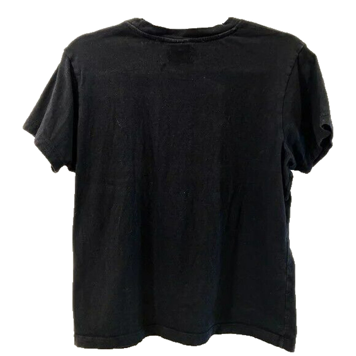 Topshop Kanagawa Wave Graphic Crew Neck Tee Shirt Size 2 US Black NWT XS