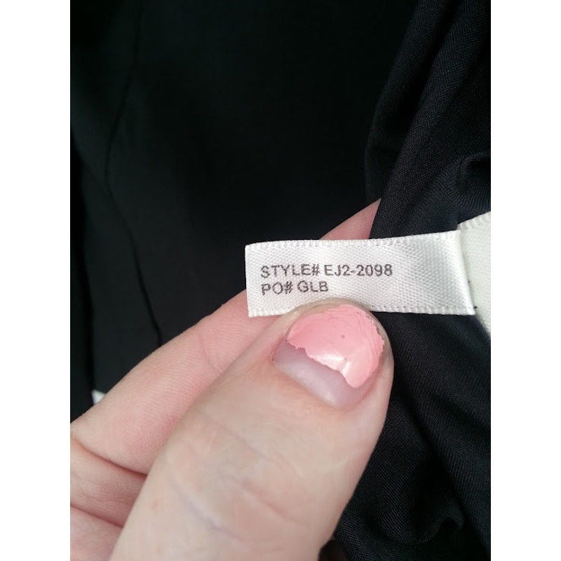 Eliza J Black Blazer Jacket XS Career Casual Work Orig. $78 One button career