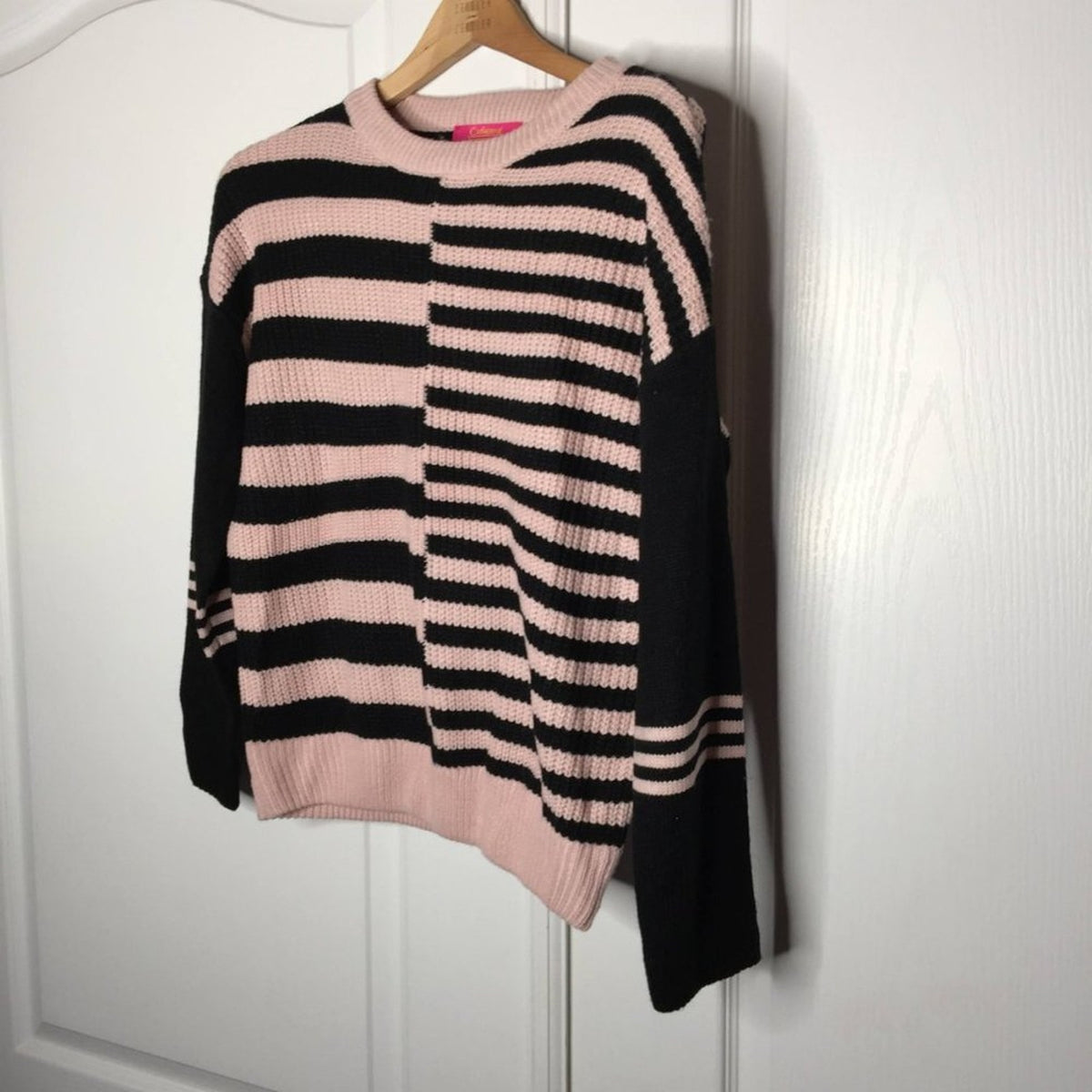 NWOT Catherine Malandrino Striped Pullover Sweater Size X-Small