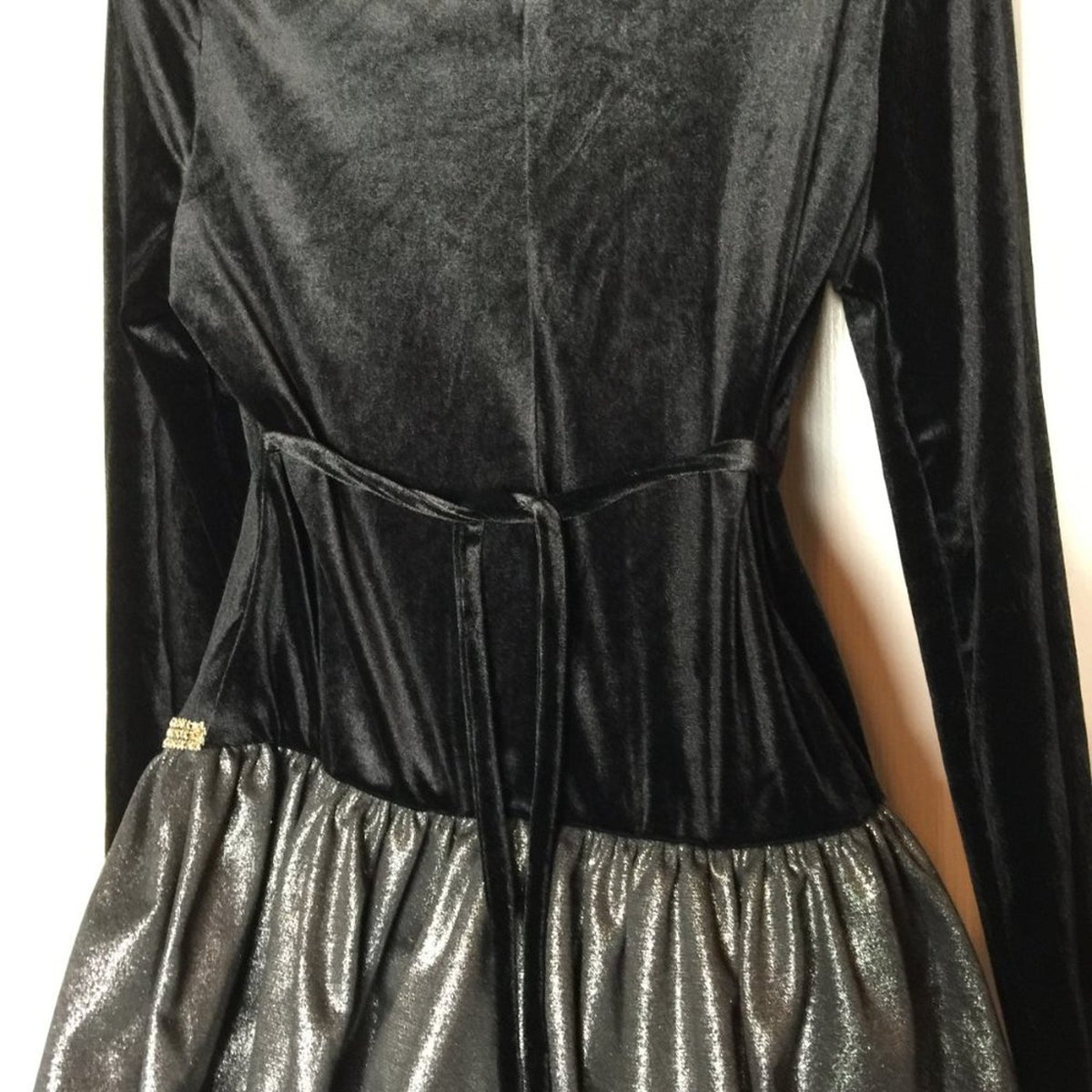 Bloome Velvet Fit Flare Flounce Dress Up formal Size 18.5