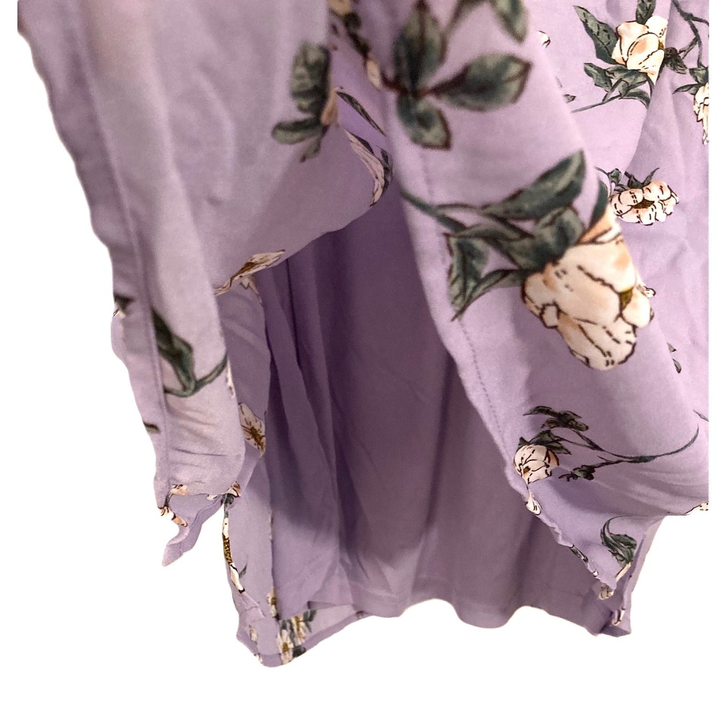 DR2 by Daniel Rainn Smocked 3/4 Sleeve Mini Dress Sz Medium in Lavender NWT