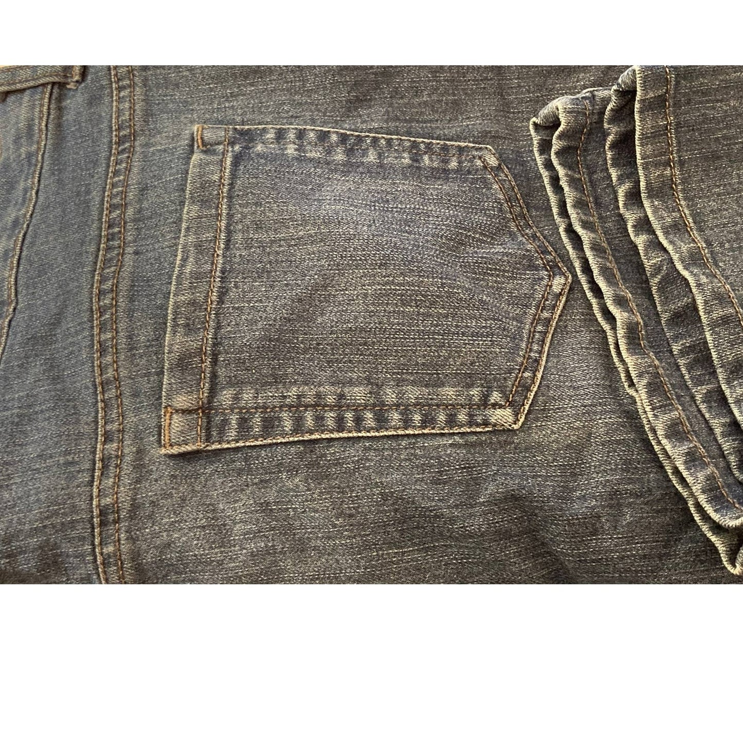 Style&co. Denim Five Pocket Straight Leg Jeans Sz 18 Short Medium Blue Wash NWT