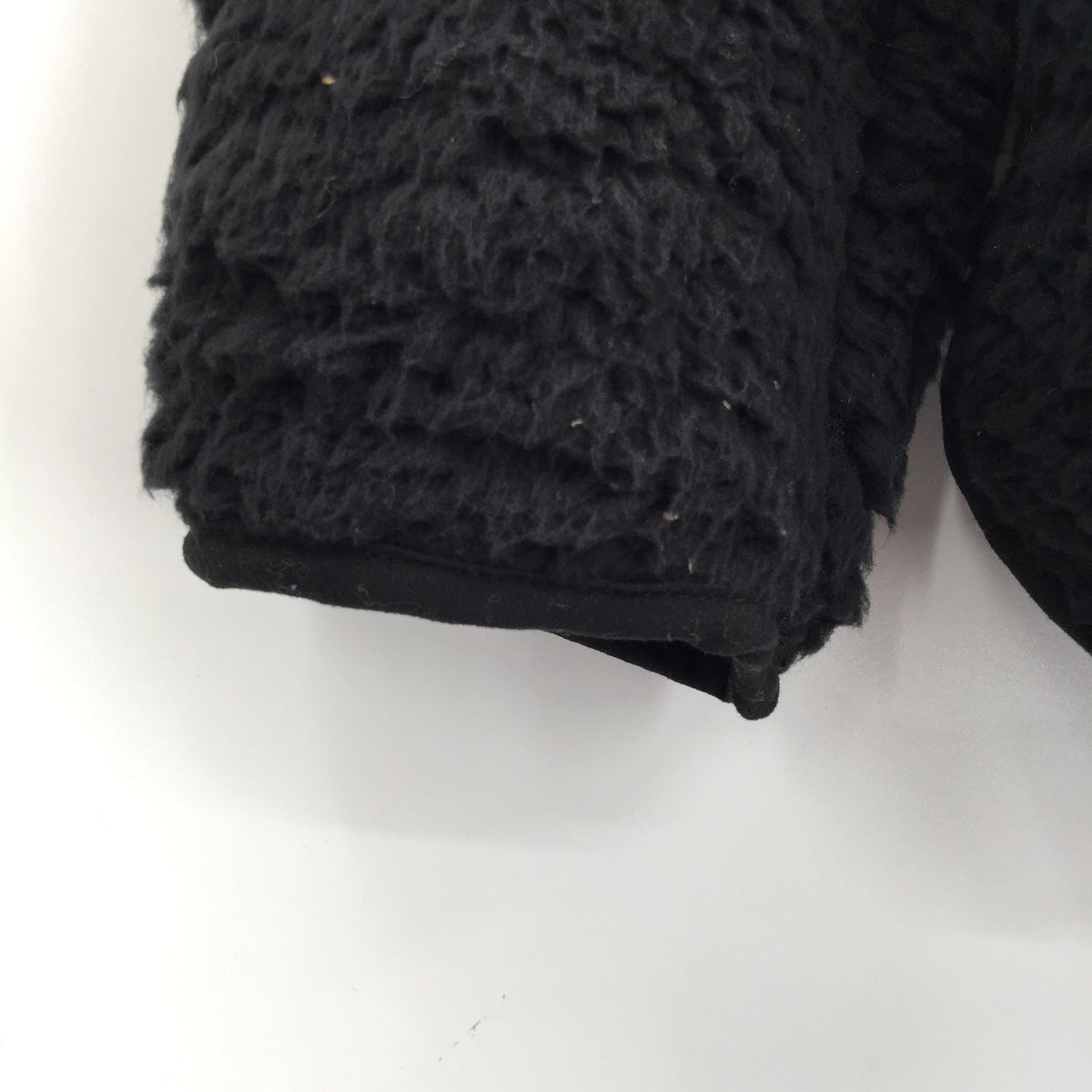 Thread & Supply Kangaroo Pouch Cozy Fleece Pullover 1/2 Zip Jacket Black/Leopard