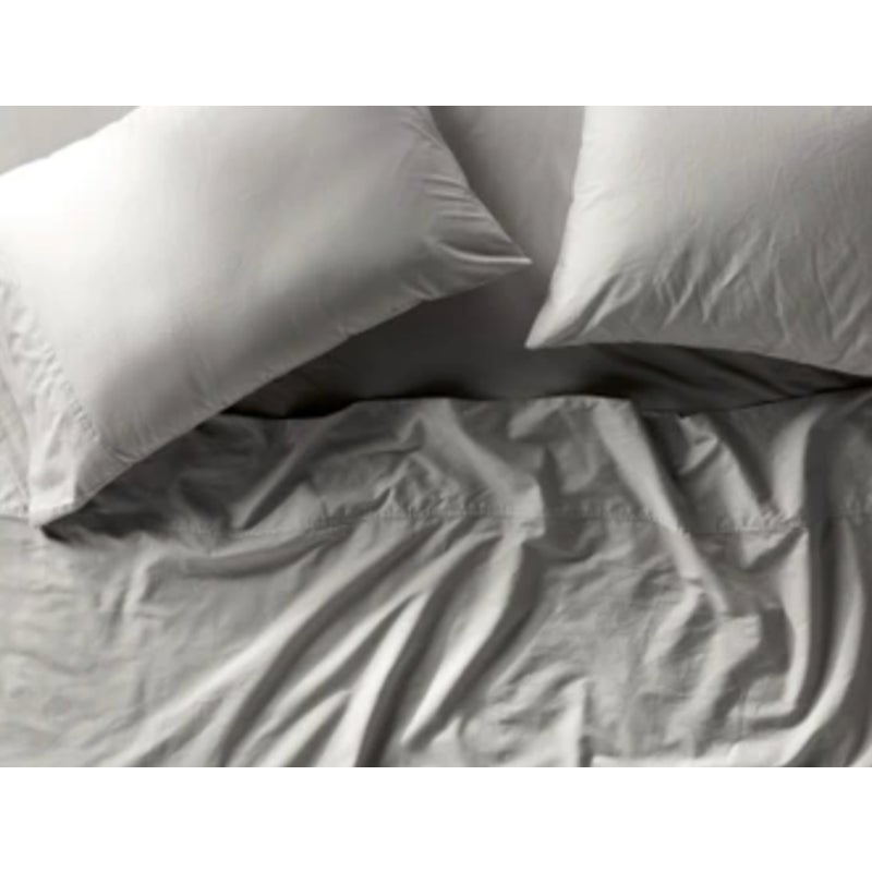 400 Thread Count Organic Cotton Sateen Sheet Set Nordstrom NEW White Queen