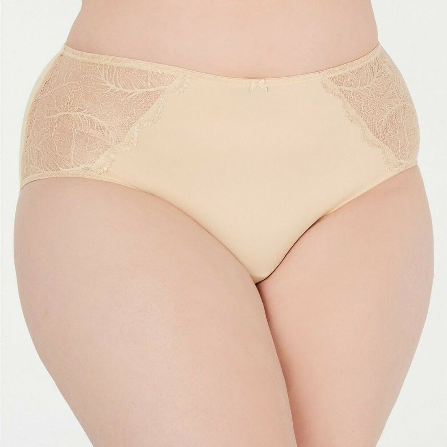 INC Plus Size 2X Lace Trim Sissy Hipster Underwear 2 Pack