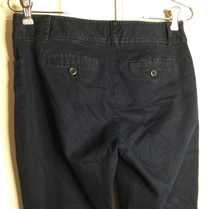 J. Jill Flat front Stretch Boot Cut Jeans Dark Wash Low Rise Denim Petite Sz 4