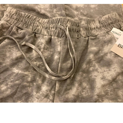 BP. Women Jogging Pants Small Grey Tie Dye NEW Elastic Drawstring Waist Pockets