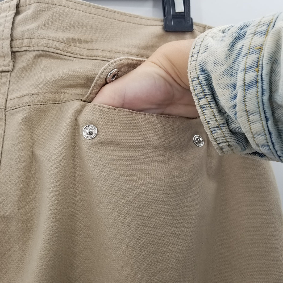 Bandolino blu Tan Pants Size 16 Womens career casual pockets Khaki Plus