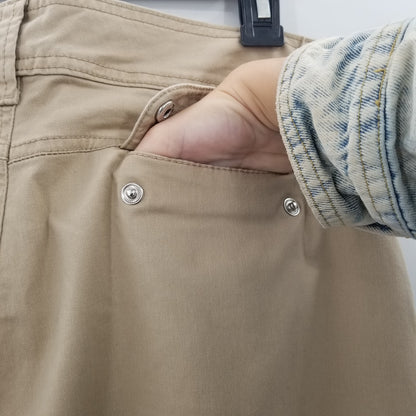 Bandolino blu Tan Pants Size 16 Womens career casual pockets Khaki Plus