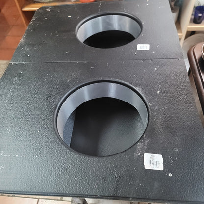 Secondhand Sandies 50 sq. in. NFA Aluminum Slant-Back Roof Louver Static Vent in Black LOT of 6