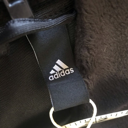 adidas Size Medium Front Pouch Athleticwear Faux Fur Mock Neck Half Zip Pullover