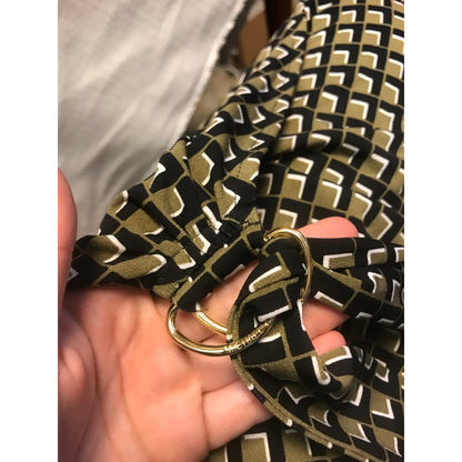 Michael Kors Surplice Double Ring Buckle Tank Top Size Small